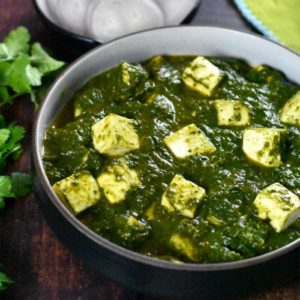 Keto Palak Paneer