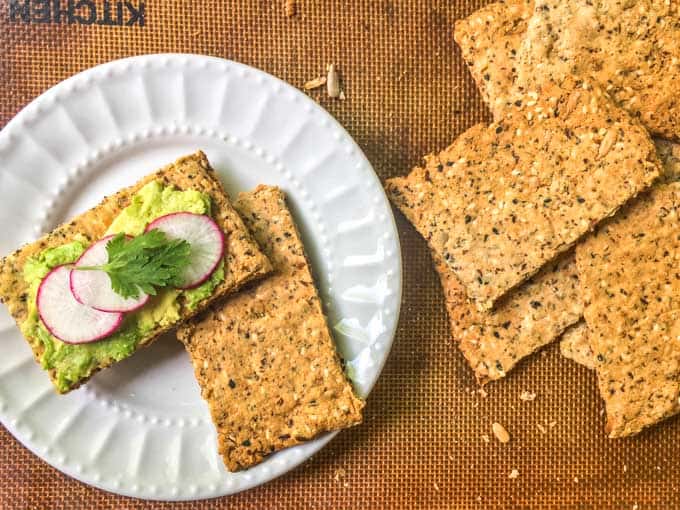 Keto Sesame Crispbread