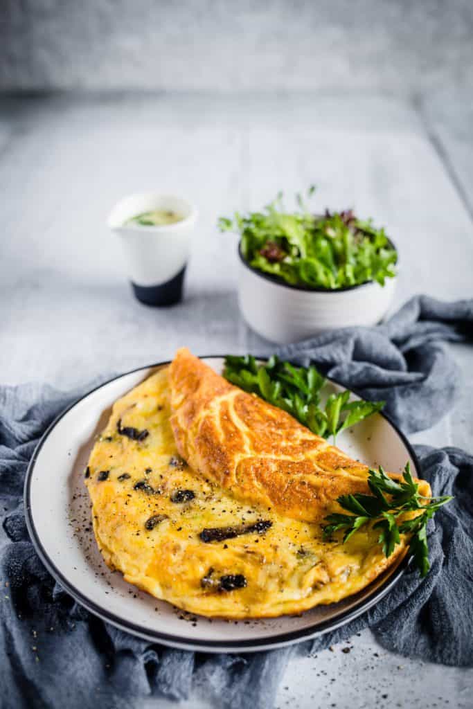 Keto Mushroom Omelette