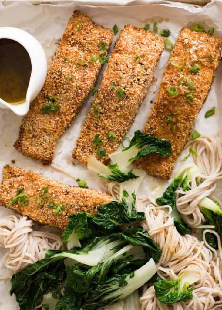 Keto Sesame Salmon