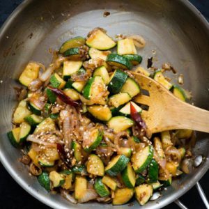 Zucchini Stir Fry