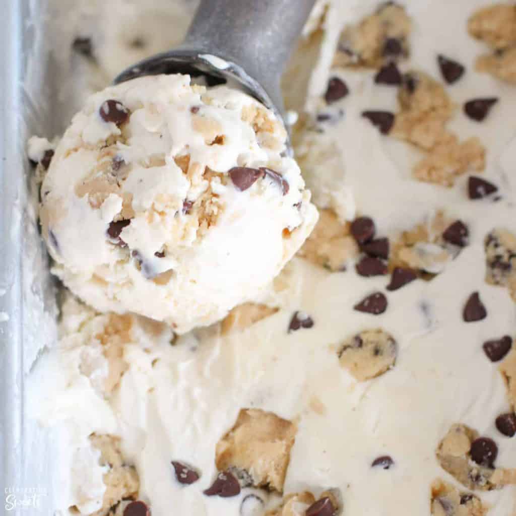 CHOCOLATE COOKIE DOUGH ICE CREAM