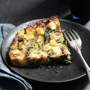 Cauliflower and Kale Frittata