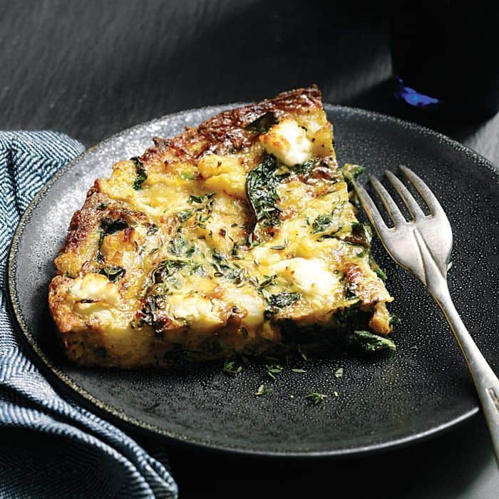 Cauliflower and Kale Frittata