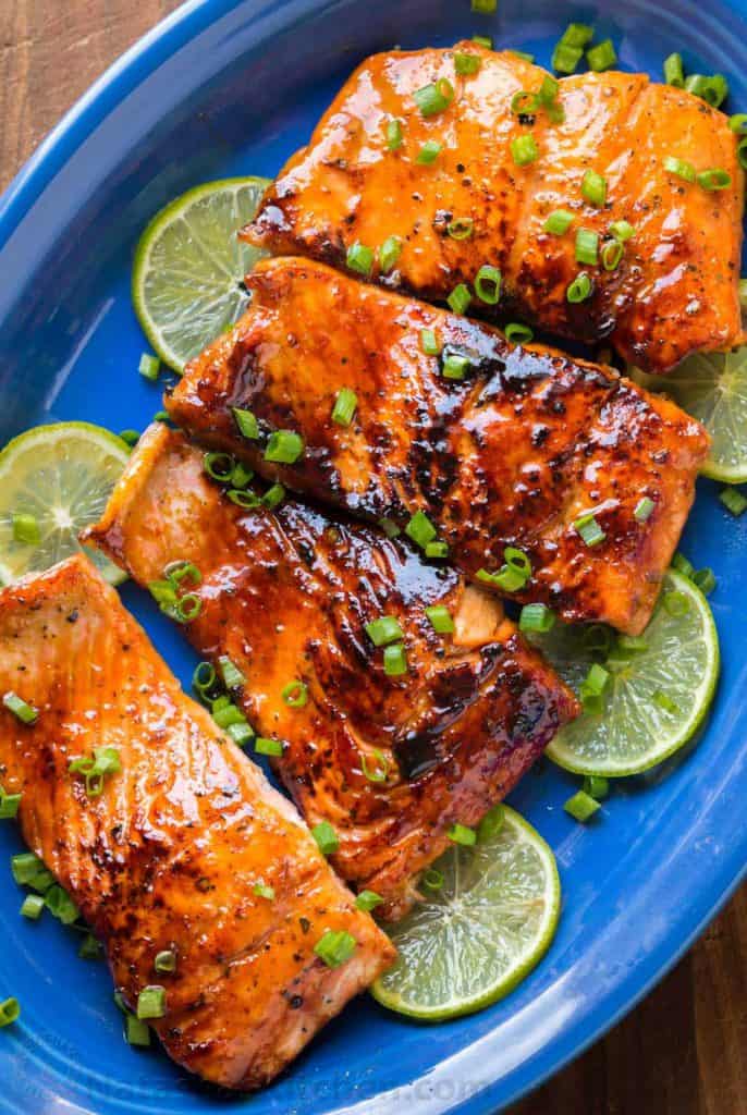 Honey Glazed Salmon