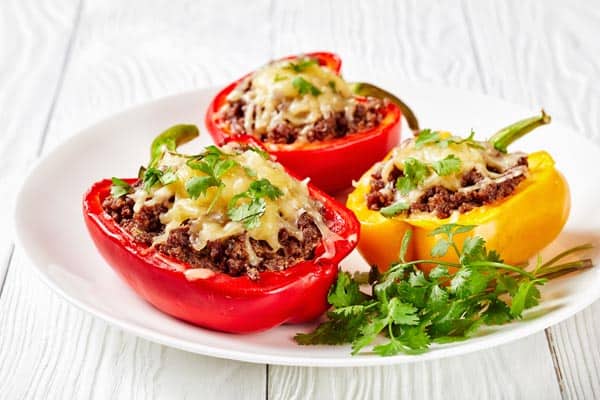 Smoky Stuffed peppers