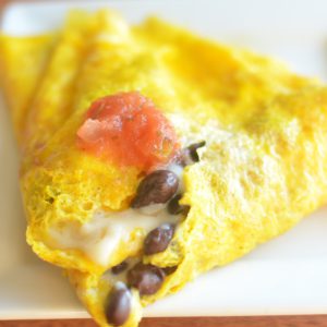 Black Bean Omelet