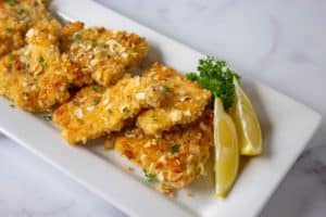 Almond-Topped Fish