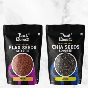 roasted chia& flax seeds