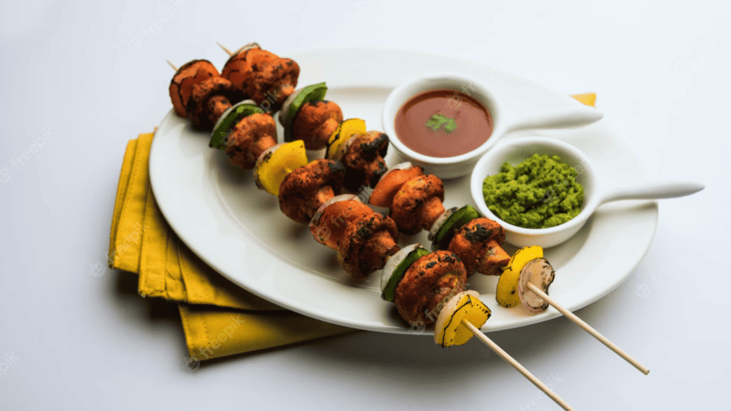 mushroom tikka recipe